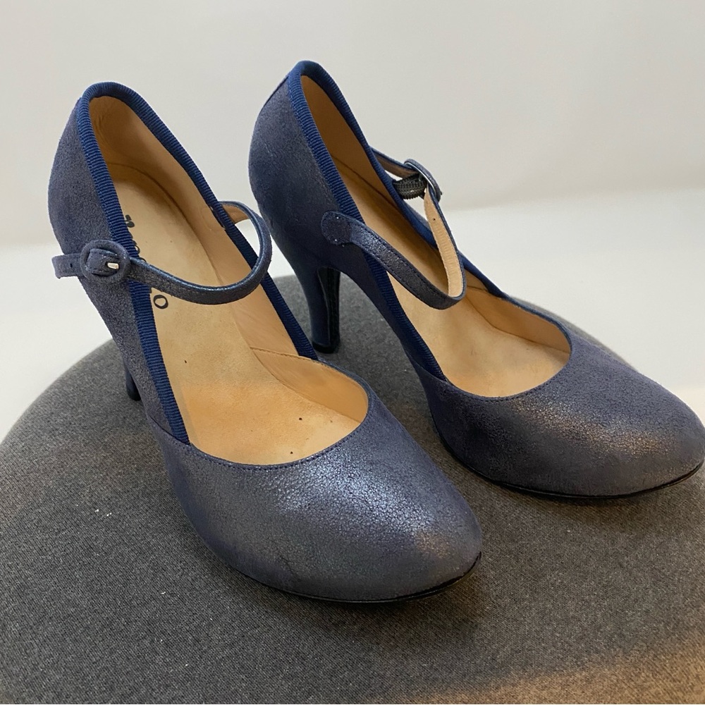 Repetto Heeled Mary Jane - 37.5 (US 6.5)